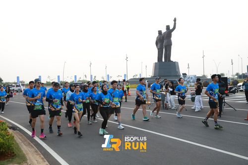 Race photo from ISOPlus Run 2024 Jakarta