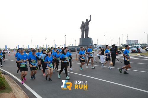 Race photo from ISOPlus Run 2024 Jakarta