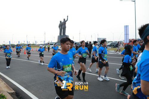 Race photo from ISOPlus Run 2024 Jakarta