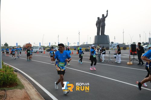Race photo from ISOPlus Run 2024 Jakarta