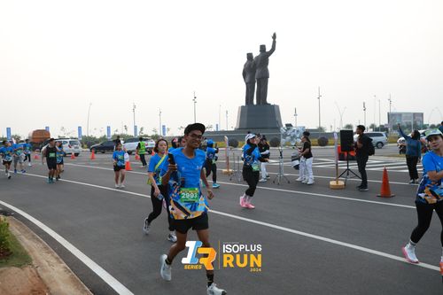Race photo from ISOPlus Run 2024 Jakarta