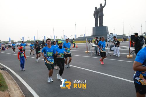 Race photo from ISOPlus Run 2024 Jakarta