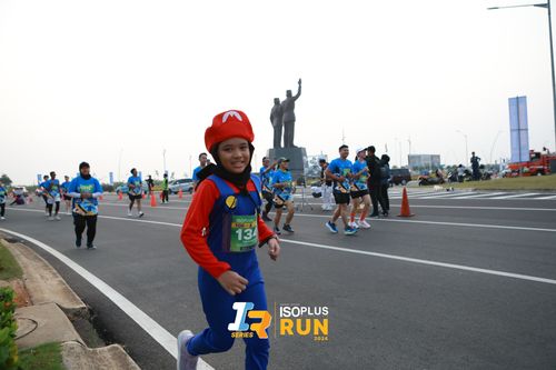 Race photo from ISOPlus Run 2024 Jakarta