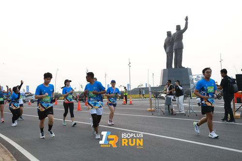 Race photo from ISOPlus Run 2024 Jakarta