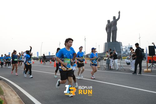 Race photo from ISOPlus Run 2024 Jakarta