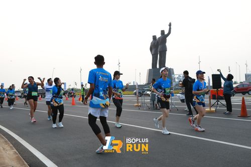 Race photo from ISOPlus Run 2024 Jakarta