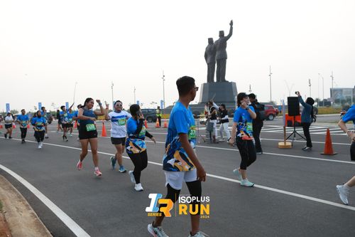 Race photo from ISOPlus Run 2024 Jakarta