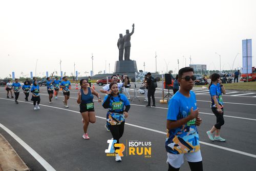Race photo from ISOPlus Run 2024 Jakarta