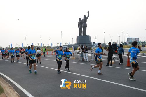 Race photo from ISOPlus Run 2024 Jakarta