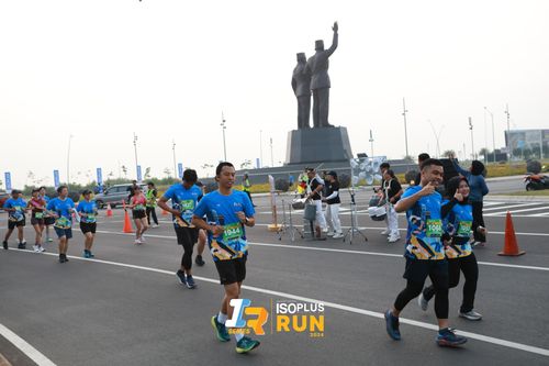 Race photo from ISOPlus Run 2024 Jakarta