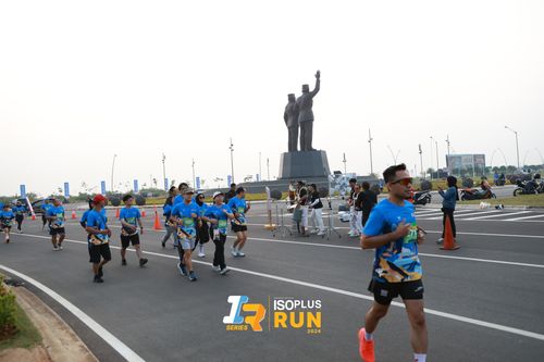 Race photo from ISOPlus Run 2024 Jakarta