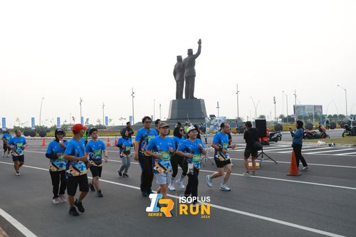 Race photo from ISOPlus Run 2024 Jakarta