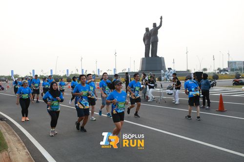 Race photo from ISOPlus Run 2024 Jakarta