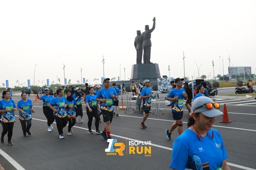 Race photo from ISOPlus Run 2024 Jakarta