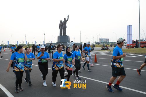 Race photo from ISOPlus Run 2024 Jakarta