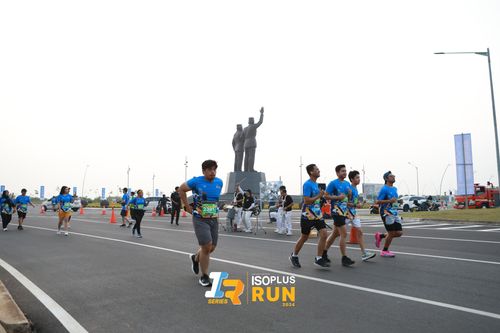 Race photo from ISOPlus Run 2024 Jakarta