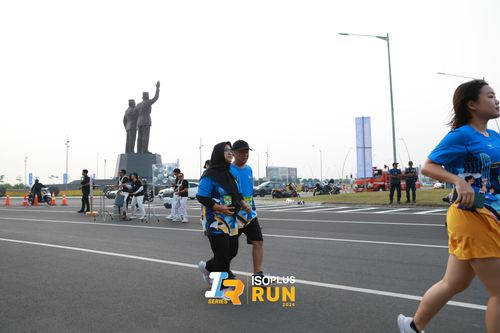Race photo from ISOPlus Run 2024 Jakarta