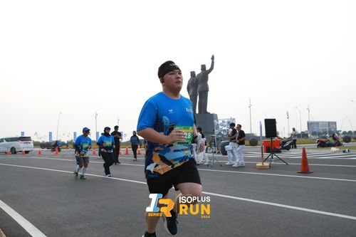 Race photo from ISOPlus Run 2024 Jakarta