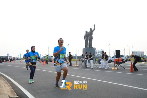 Race photo from ISOPlus Run 2024 Jakarta