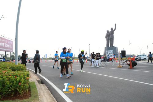 Race photo from ISOPlus Run 2024 Jakarta