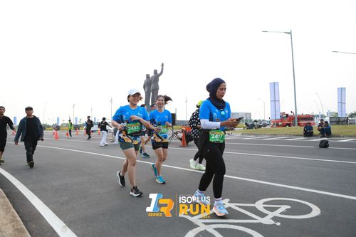 Race photo from ISOPlus Run 2024 Jakarta