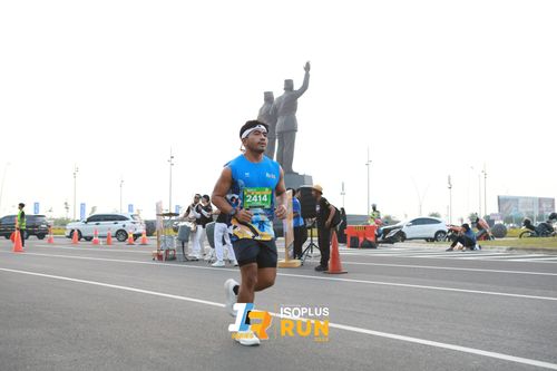 Race photo from ISOPlus Run 2024 Jakarta