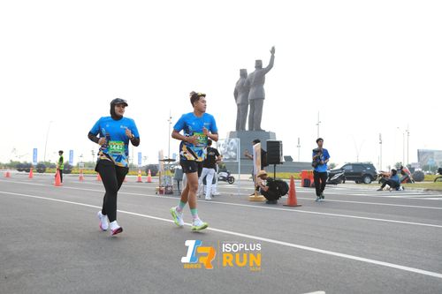 Race photo from ISOPlus Run 2024 Jakarta