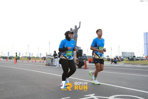 Race photo from ISOPlus Run 2024 Jakarta