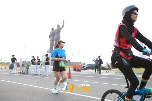 Race photo from ISOPlus Run 2024 Jakarta