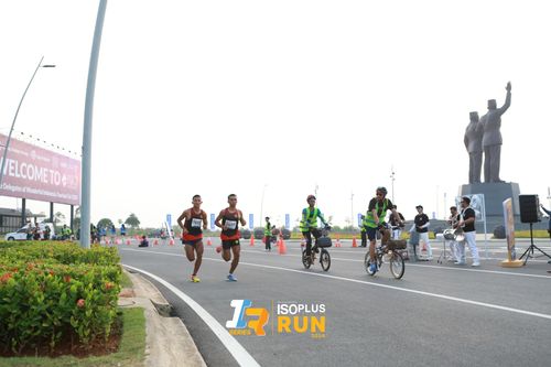 Race photo from ISOPlus Run 2024 Jakarta