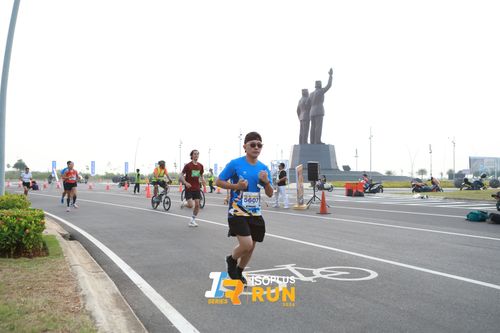 Race photo from ISOPlus Run 2024 Jakarta