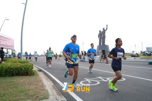Race photo from ISOPlus Run 2024 Jakarta