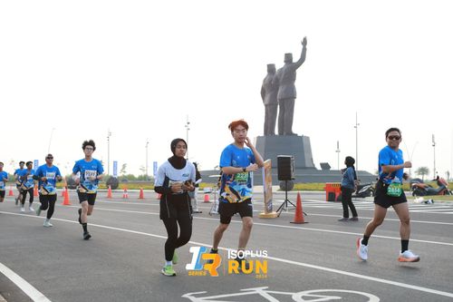 Race photo from ISOPlus Run 2024 Jakarta