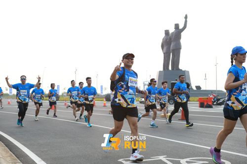 Race photo from ISOPlus Run 2024 Jakarta