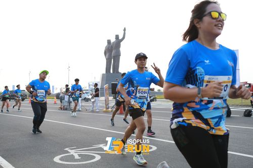Race photo from ISOPlus Run 2024 Jakarta