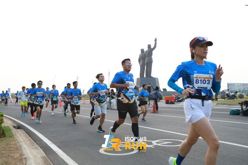 Race photo from ISOPlus Run 2024 Jakarta