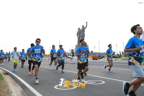 Race photo from ISOPlus Run 2024 Jakarta