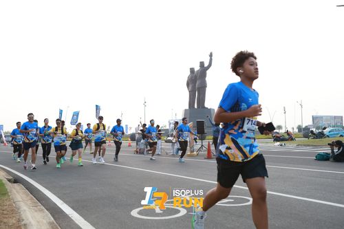 Race photo from ISOPlus Run 2024 Jakarta