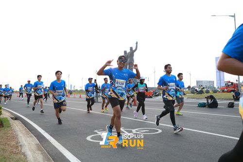 Race photo from ISOPlus Run 2024 Jakarta