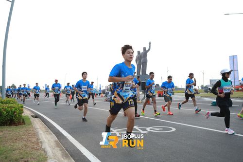 Race photo from ISOPlus Run 2024 Jakarta