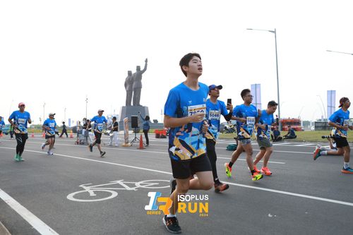 Race photo from ISOPlus Run 2024 Jakarta
