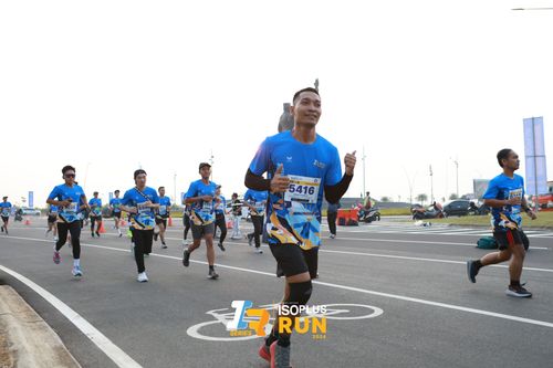 Race photo from ISOPlus Run 2024 Jakarta