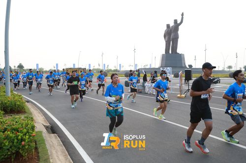 Race photo from ISOPlus Run 2024 Jakarta