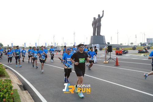 Race photo from ISOPlus Run 2024 Jakarta