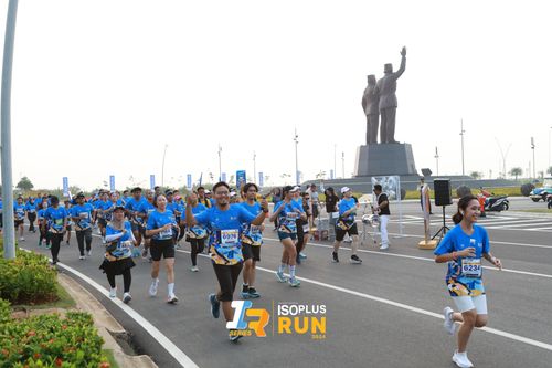 Race photo from ISOPlus Run 2024 Jakarta