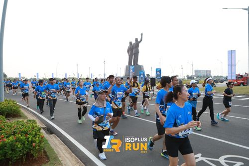 Race photo from ISOPlus Run 2024 Jakarta