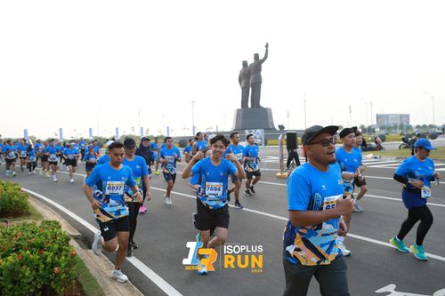 Race photo from ISOPlus Run 2024 Jakarta