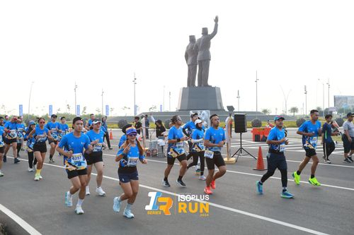 Race photo from ISOPlus Run 2024 Jakarta