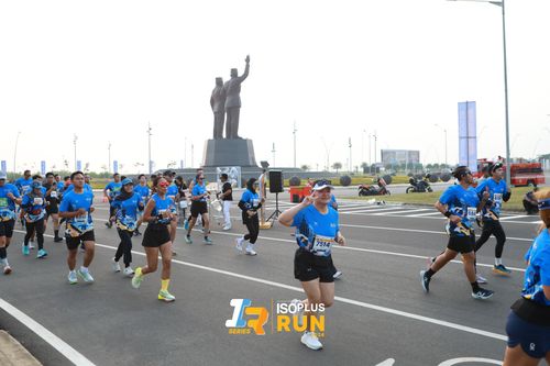 Race photo from ISOPlus Run 2024 Jakarta