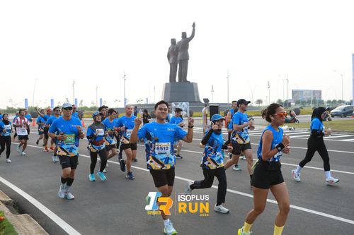 Race photo from ISOPlus Run 2024 Jakarta